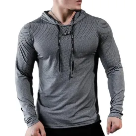 2023 Mens Fitness Tracksuit Running Sport Hoodie Gym Joggers