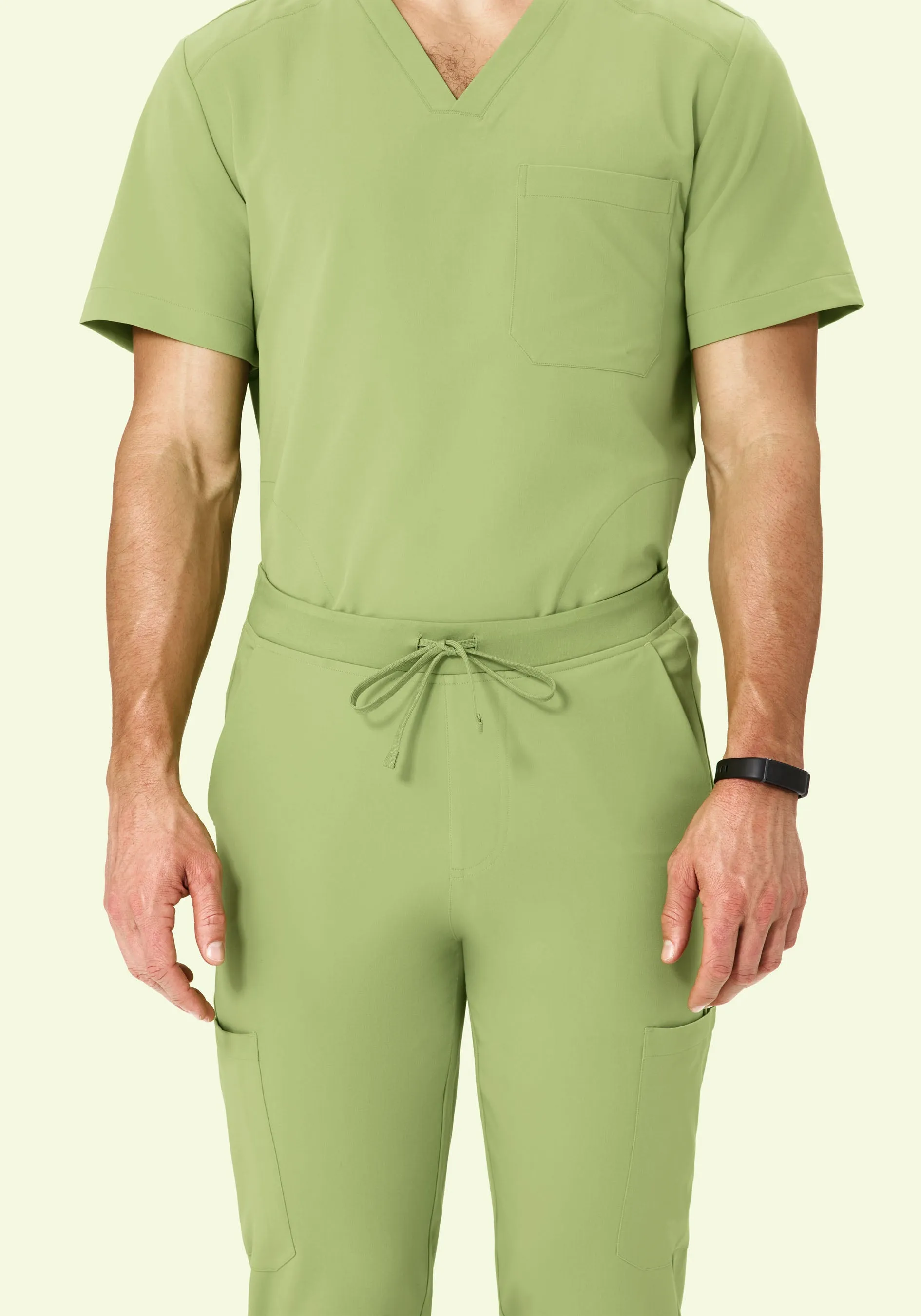 7 Pocket Joggers Fern