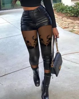 Alina Leather Pants