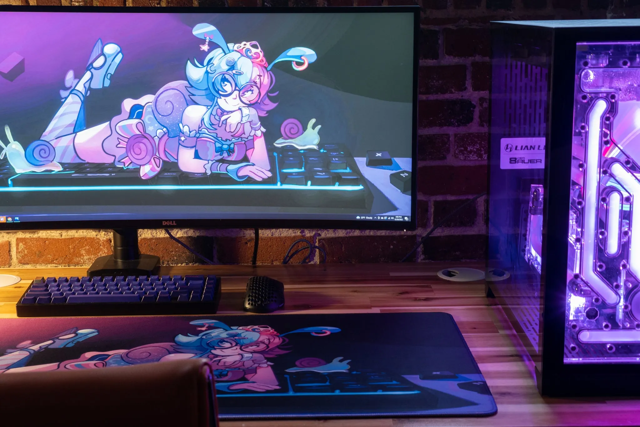 BelleSprout "Belle's Thoccy Dreams" Content Creator Collaboration Limited Edition XL Gaming Mouse Pad
