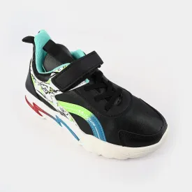 Boys Joggers N-72-Blk.Gren