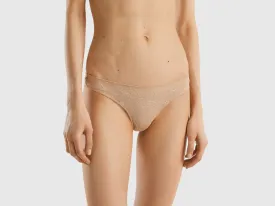 BRAZILIAN STRETCH UNDERWEAR WITH LACE