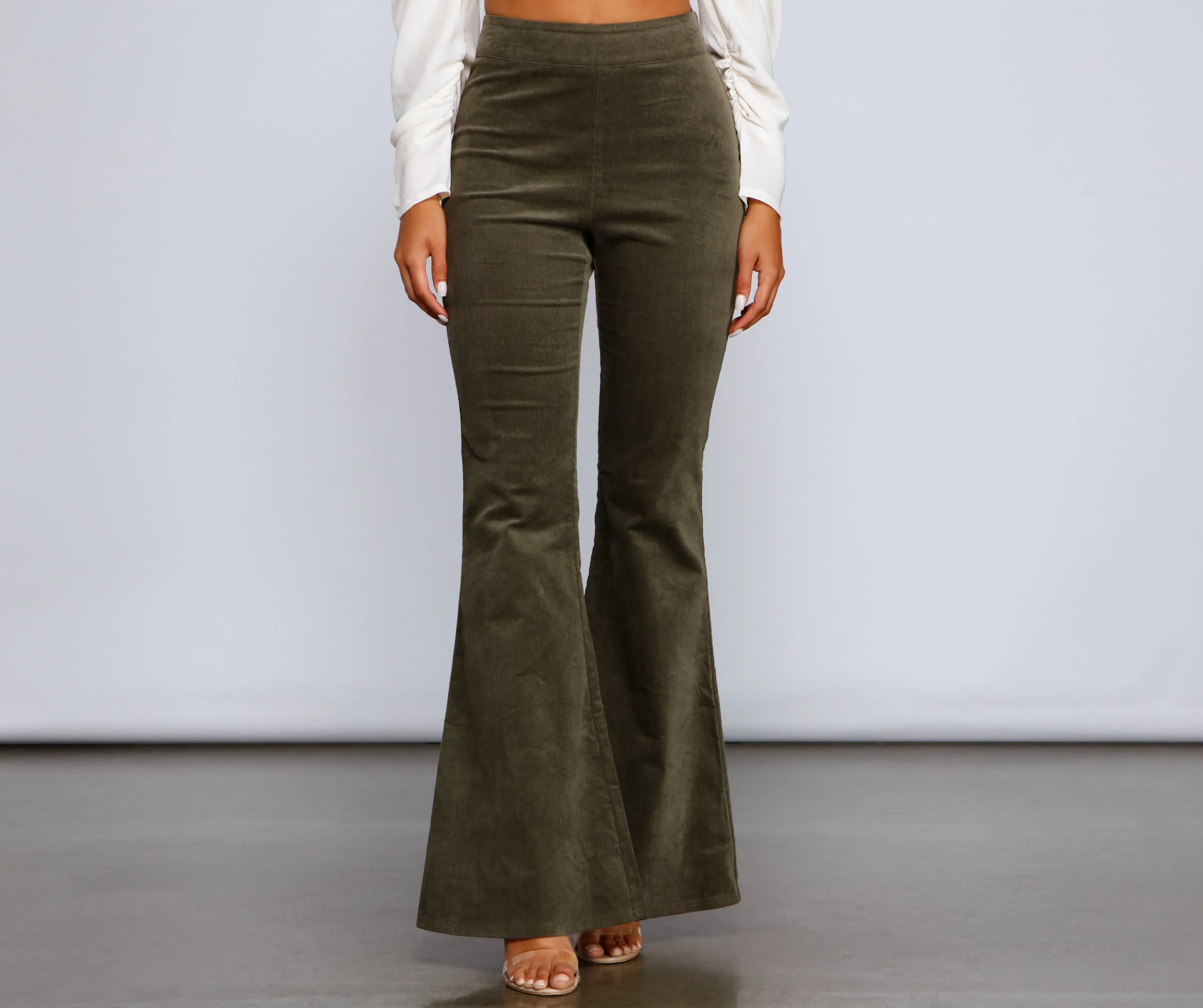 Bring The Flare Corduroy Pants