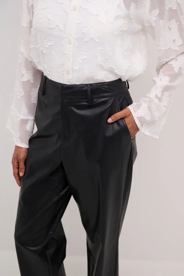 Cassandra Faux Leather Trouser