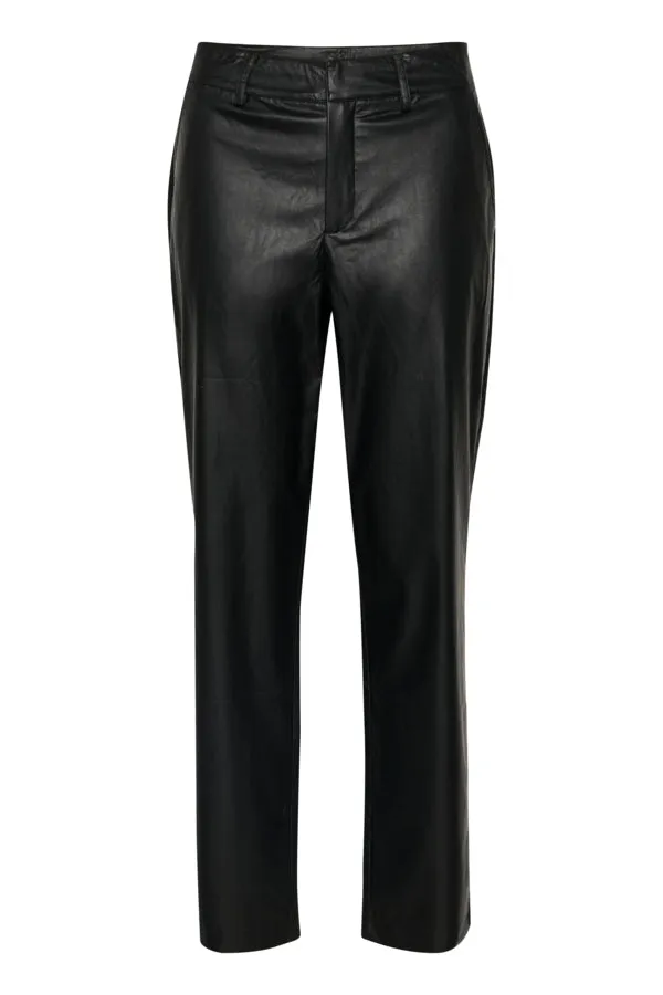 Cassandra Faux Leather Trouser