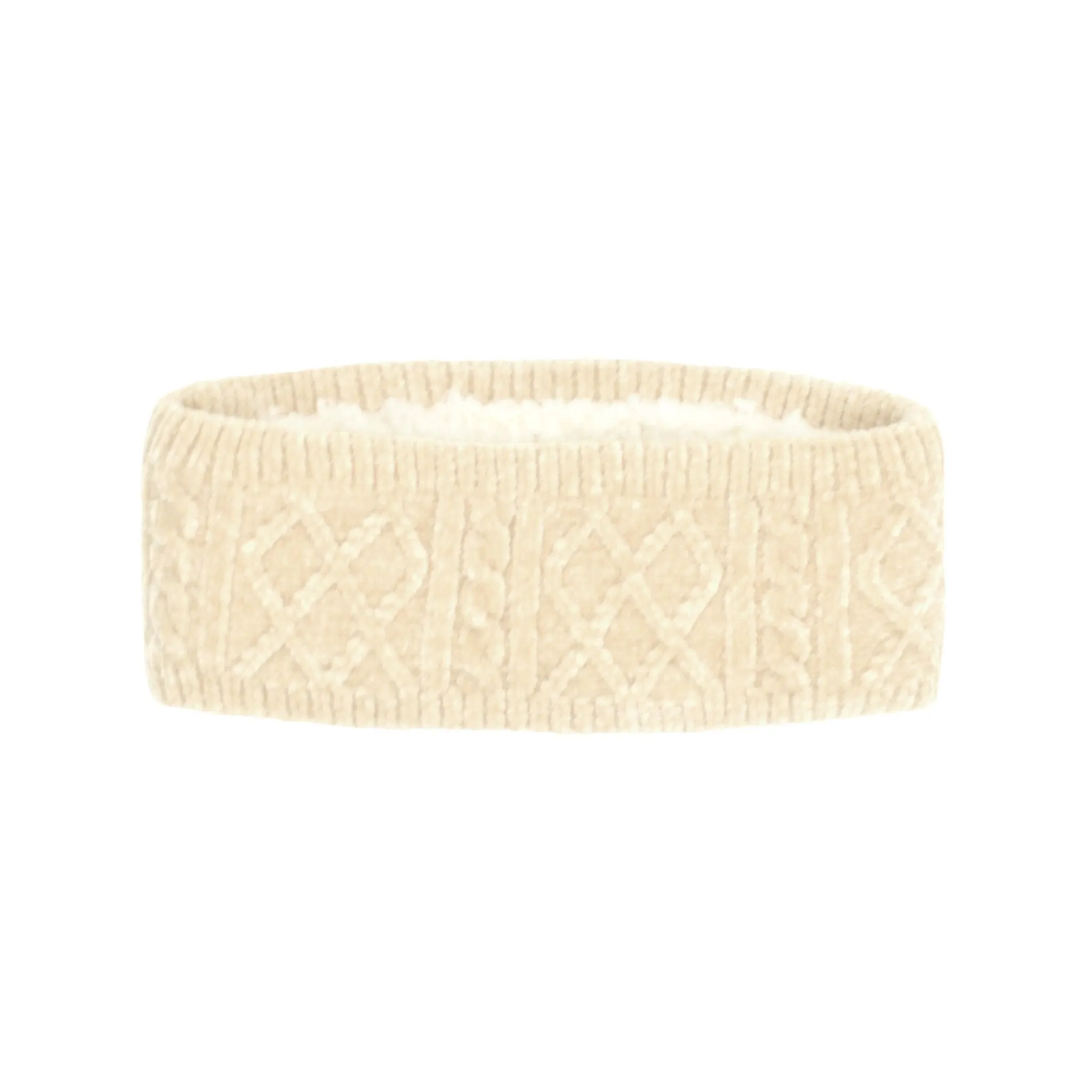 Chenille Headband - Winter White