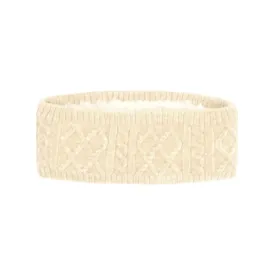 Chenille Headband - Winter White