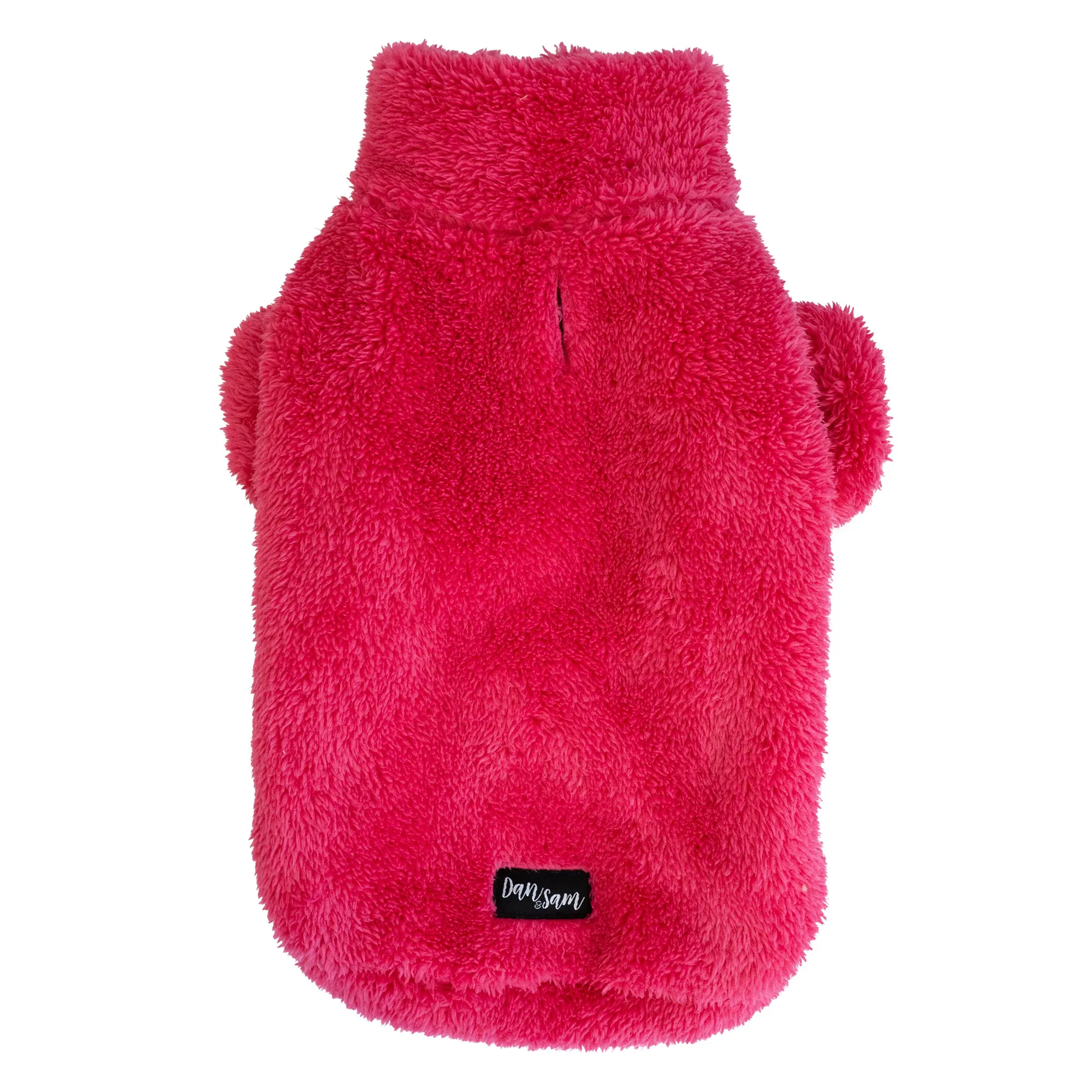 Dan & Sam - Teddy Jumper (Raspberry Sorbet) - 35cm