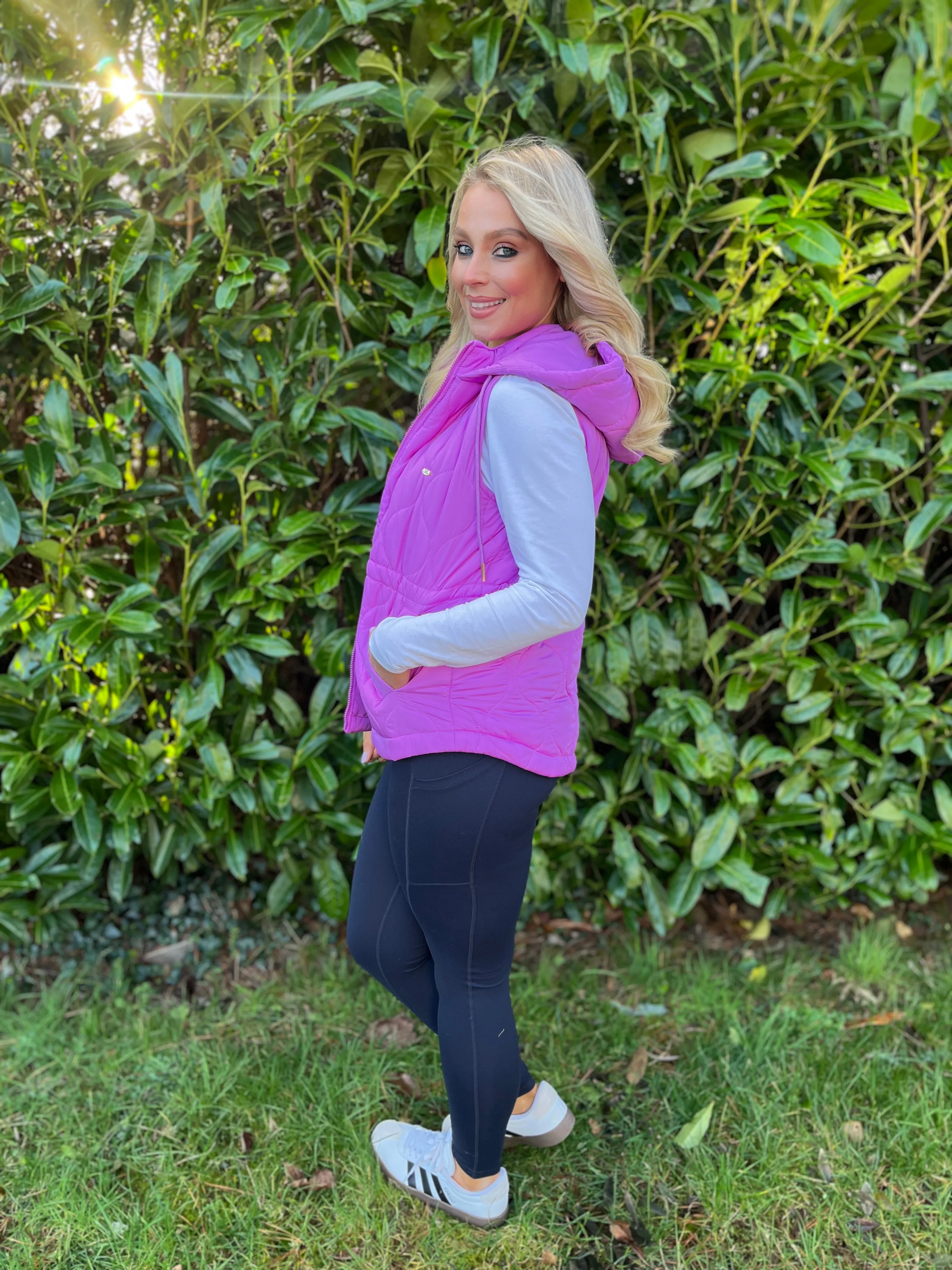 Denise Purple Gilet