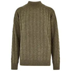 Dubarry Tallanstown Ladies Funnel Neck Jumper - Dusky Green