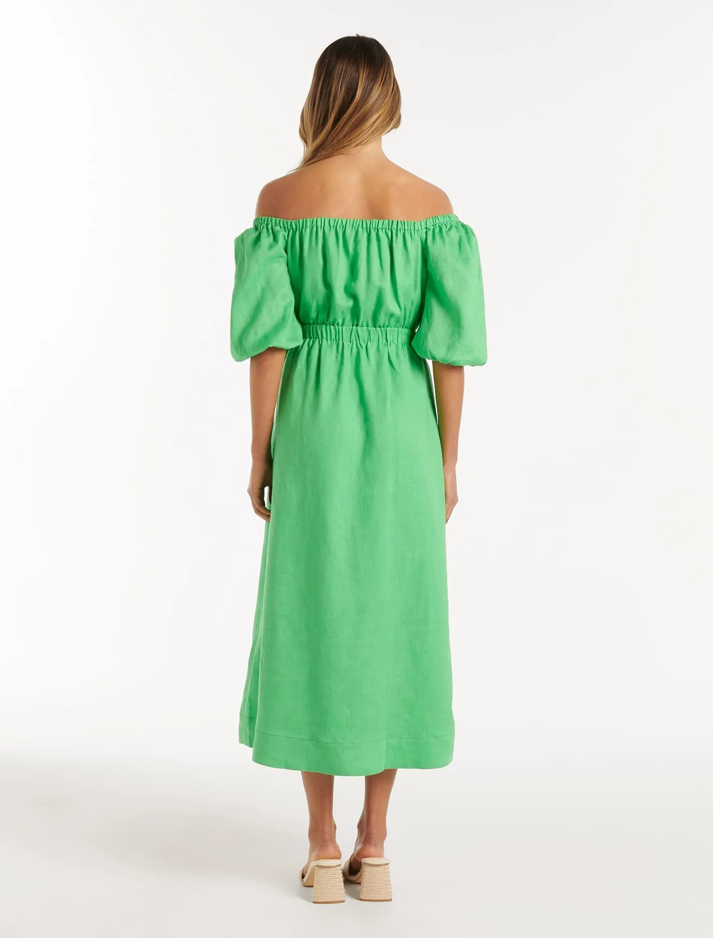 Eloise Off Shoulder Midi Dress