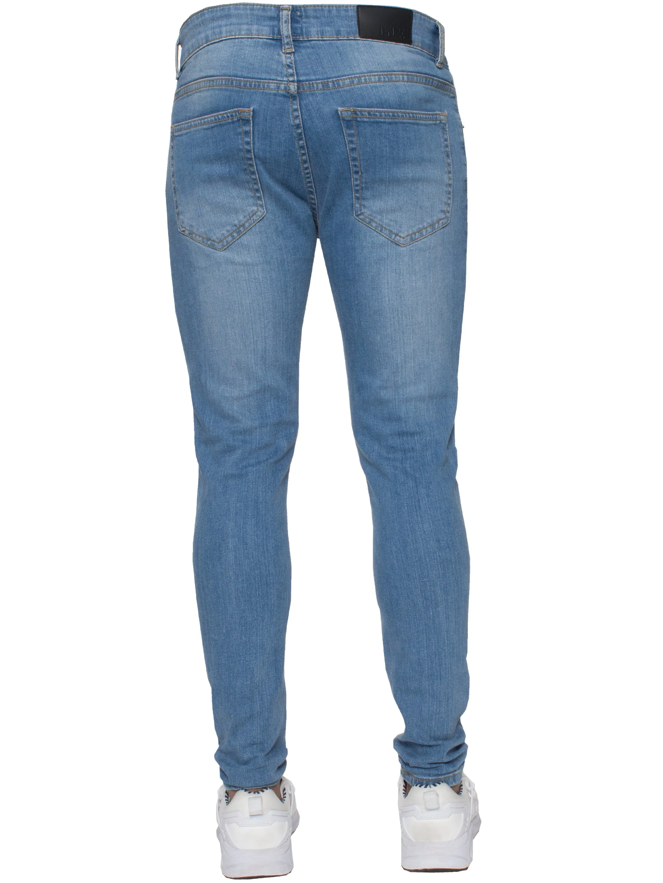 Enzo | Mens Gerardo Skinny Fit Denim Jeans