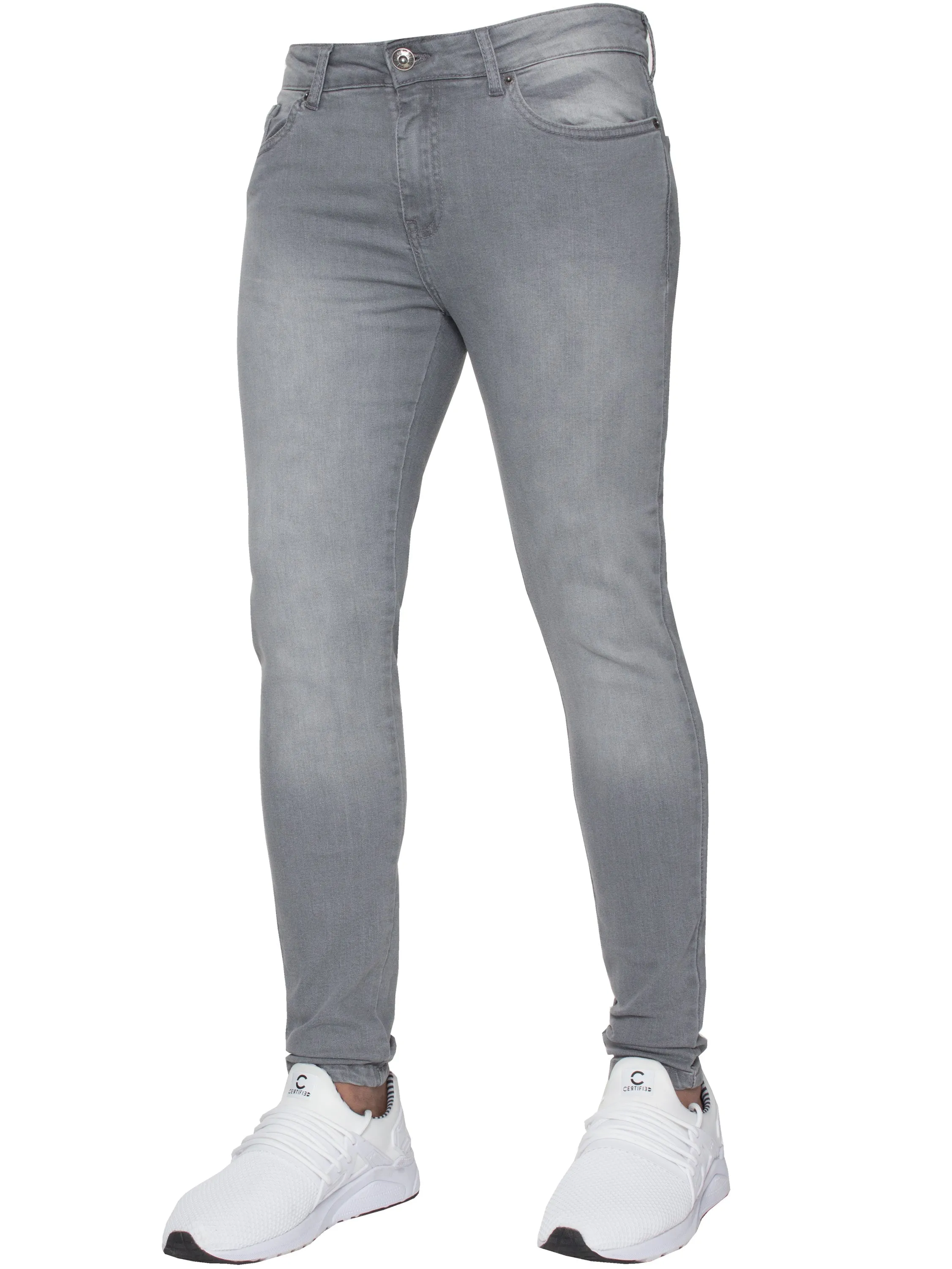 Enzo | Mens Gerardo Skinny Fit Denim Jeans