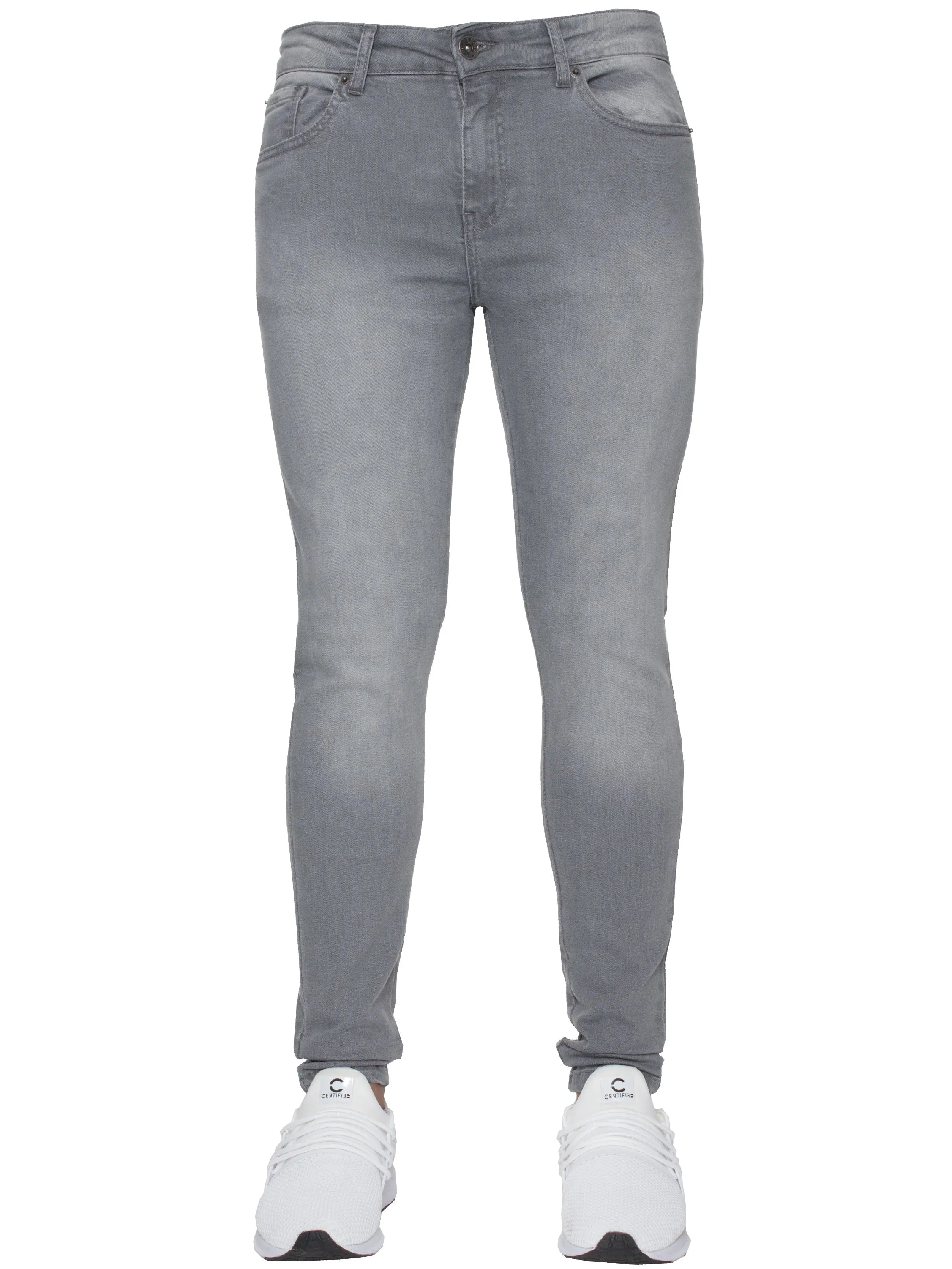 Enzo | Mens Gerardo Skinny Fit Denim Jeans