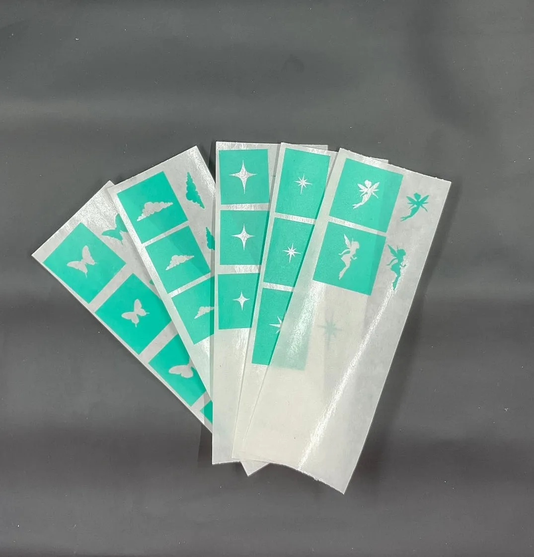 Fantasy Airbrush Nail Stencil Bundle