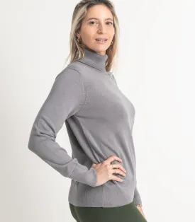 Fine Knit Turtleneck Sweater