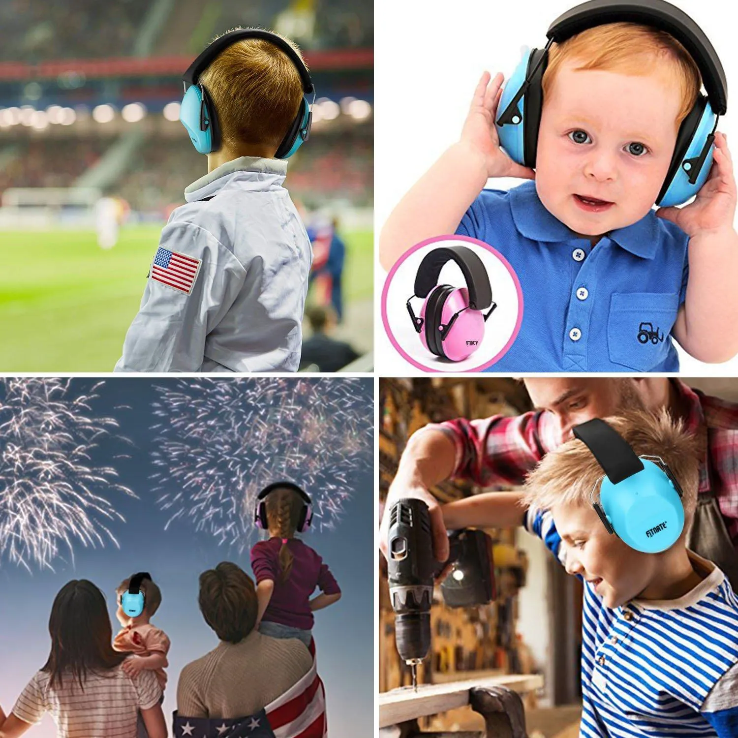 FITNATE Safety Infant Ear Muffs