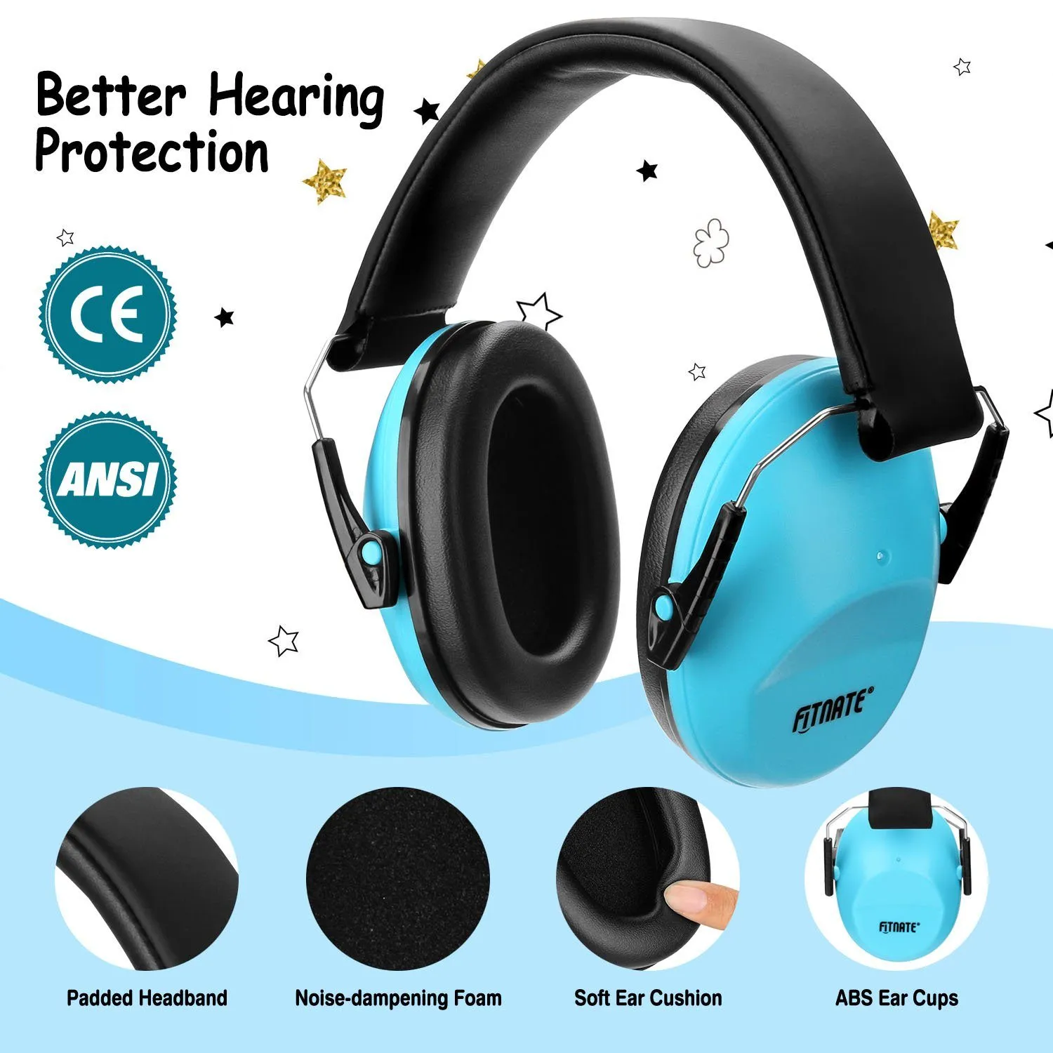 FITNATE Safety Infant Ear Muffs