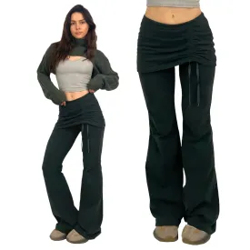 Flared Skirt Leggings (S)