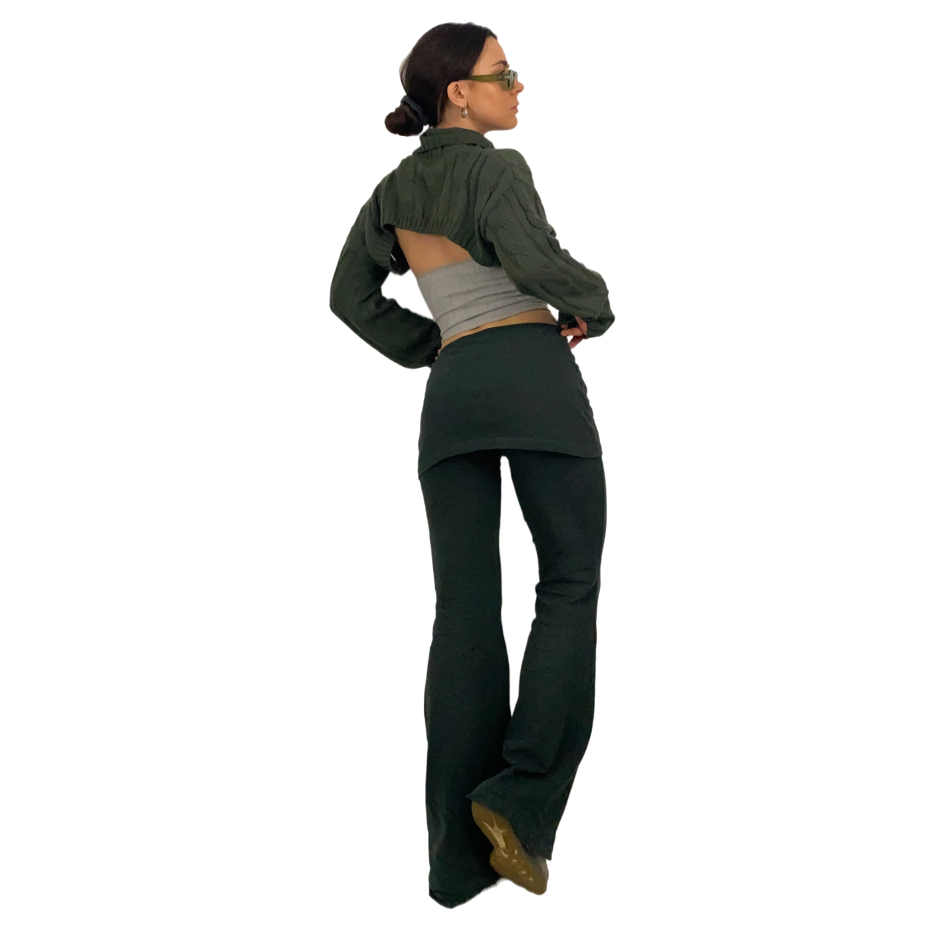 Flared Skirt Leggings (S)