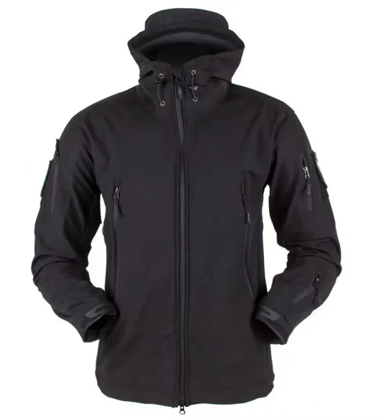 Fleece Autumn Military Men Jackets Waterproof Fishing Hunting Hiking Camping Climbing Winter Tracksuits Coat Thermal Fall S-5XL