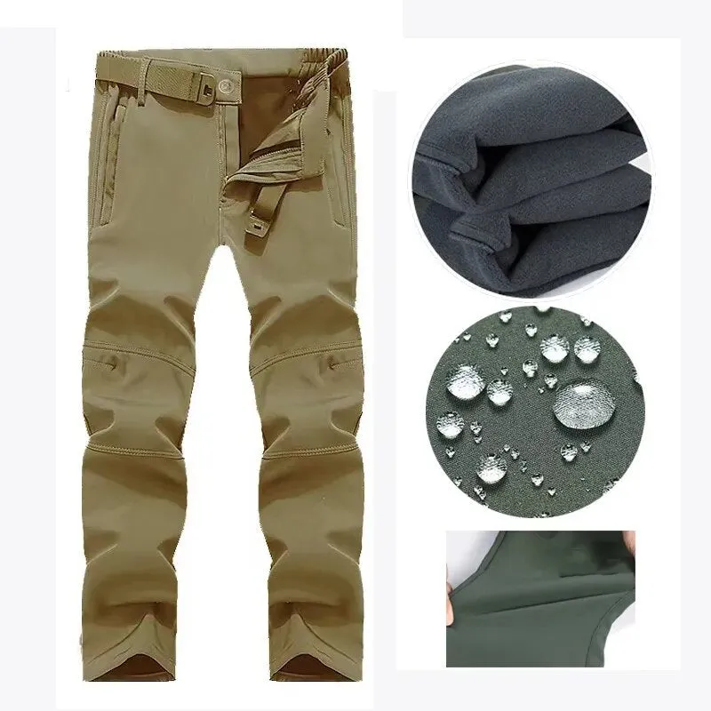 Fleece Autumn Military Men Jackets Waterproof Fishing Hunting Hiking Camping Climbing Winter Tracksuits Coat Thermal Fall S-5XL