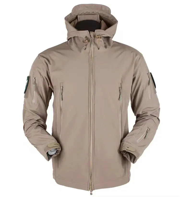 Fleece Autumn Military Men Jackets Waterproof Fishing Hunting Hiking Camping Climbing Winter Tracksuits Coat Thermal Fall S-5XL