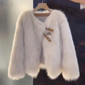 Fluffy Fur Coat