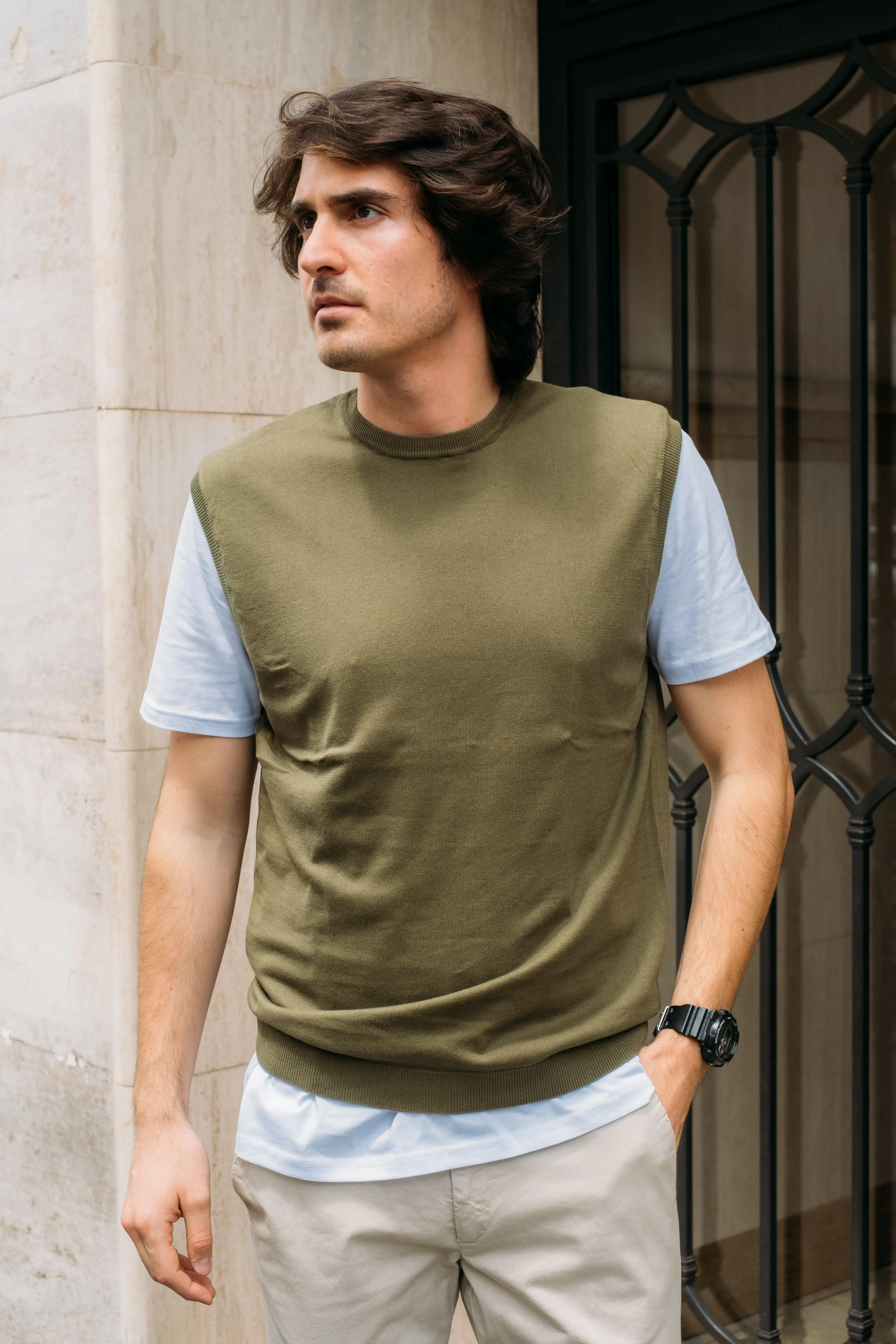 Gilet in Filo Militare