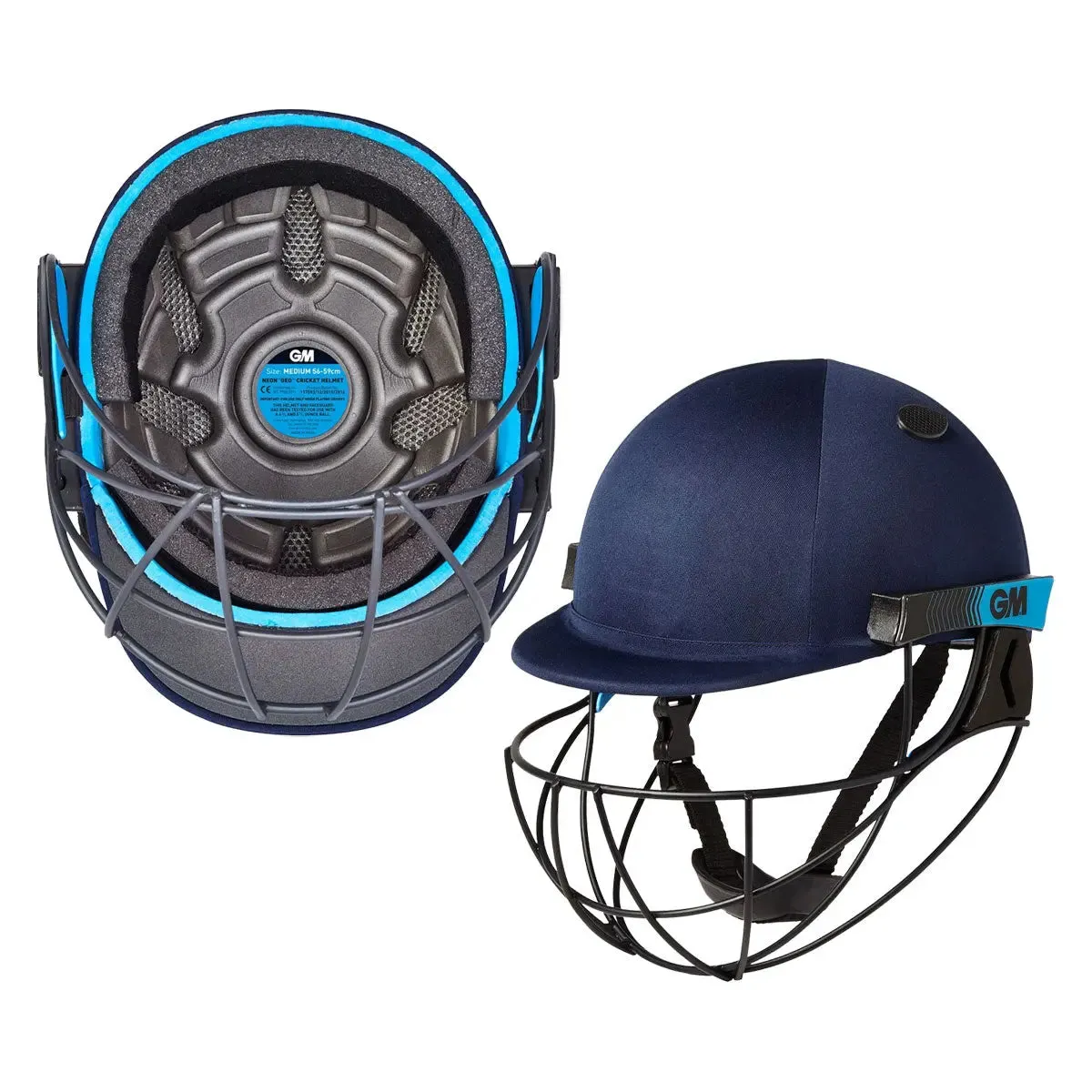 GM Neon Geo Helmet Navy