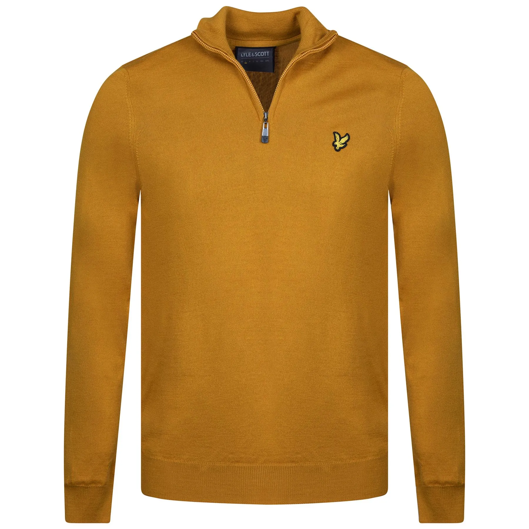 Golf Core 1/4 Zip Merino Mix Amber - AW22