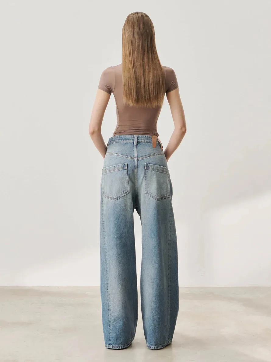INES - FOLD OVER DENIM