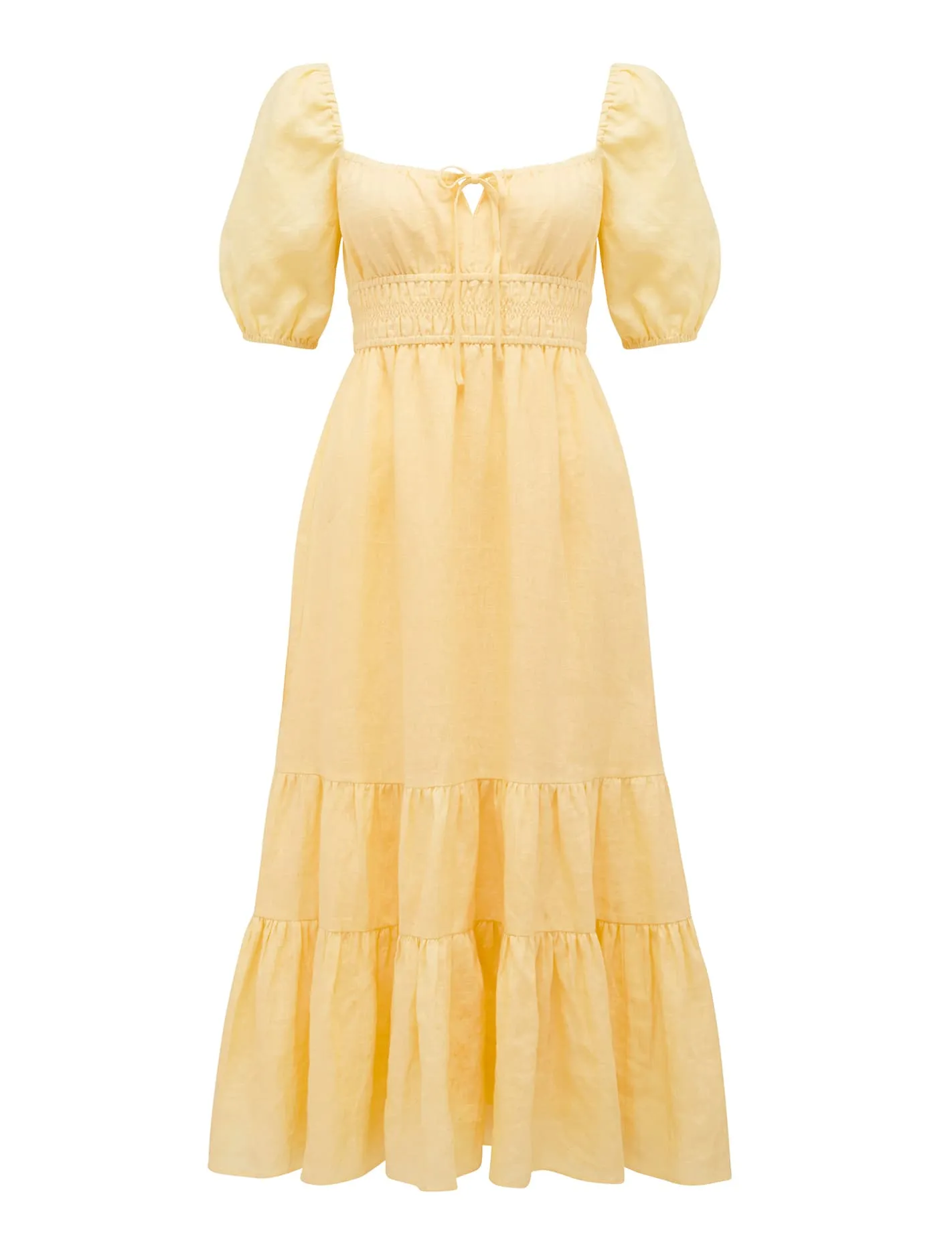Josephine Petite Tiered Midi Dress