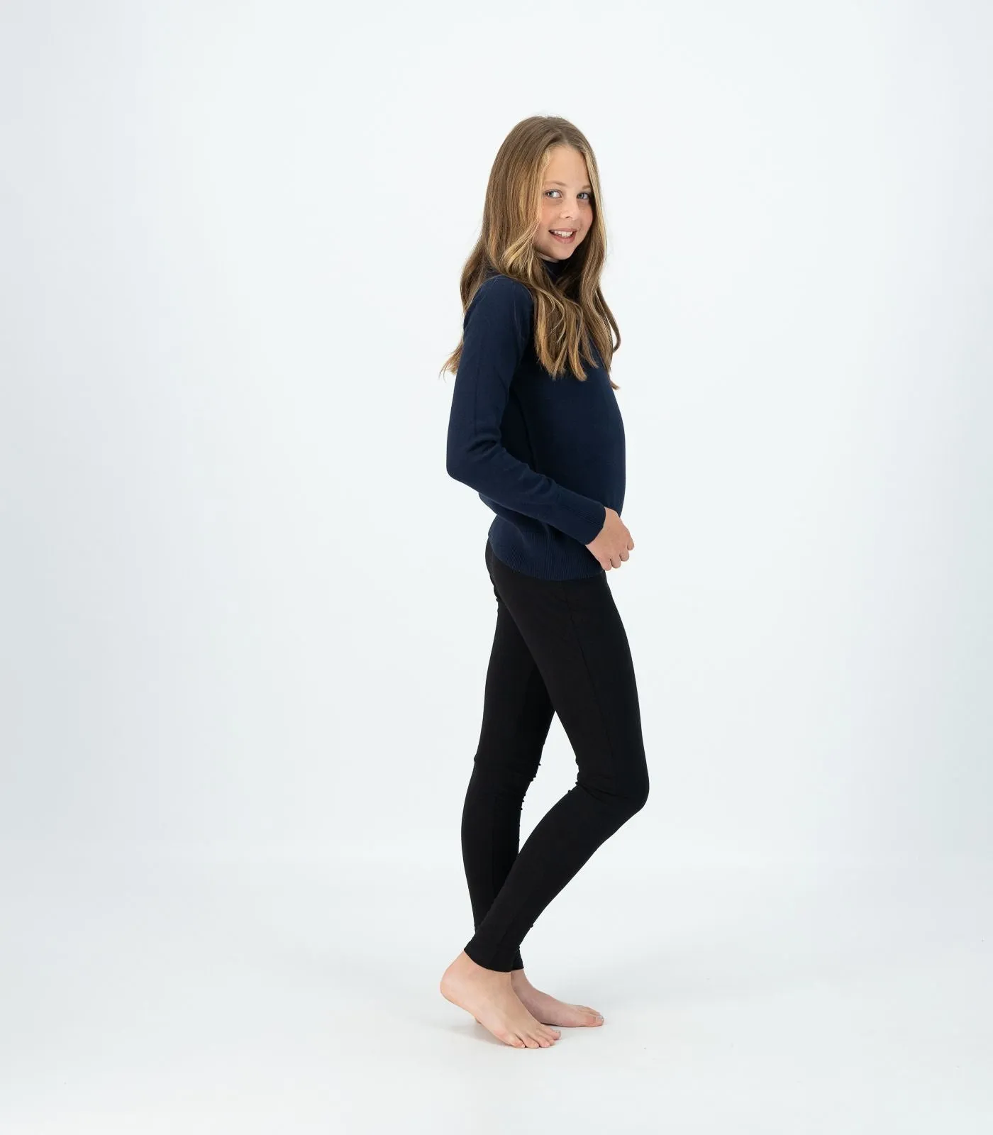 Kid's Fine Knit Turtleneck Jumper