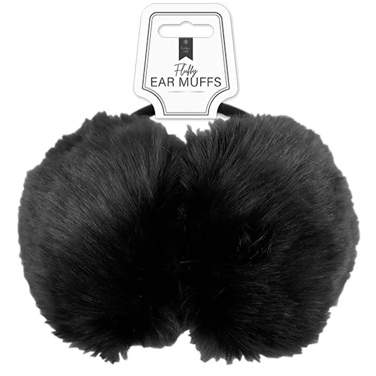 Ladies Fluffy Ear Muffs (Colour Options)