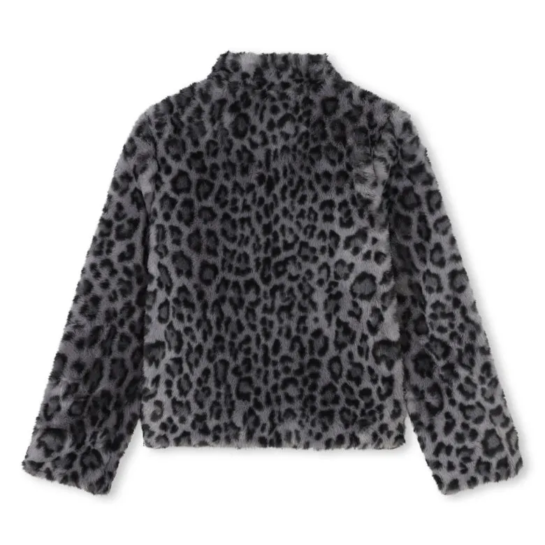 Leopard Faux Fur Jacket  - 70% OFF FINAL SALE
