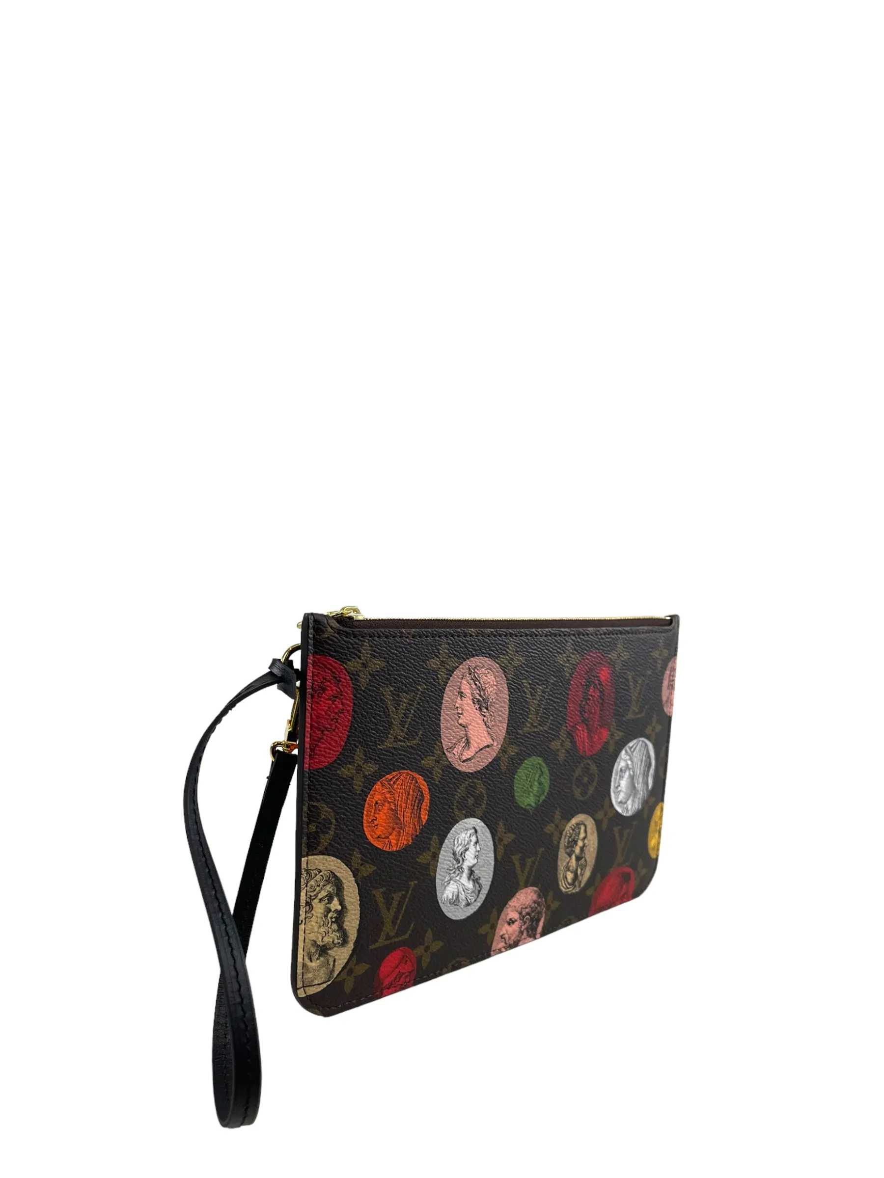 Louis Vuitton Limited Edition Monogram Cameo x Fornasetti Pochette