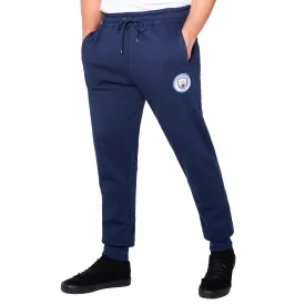 Manchester City F.C. Mens Sweatpants with 2 Pockets and Cuffed Ankles