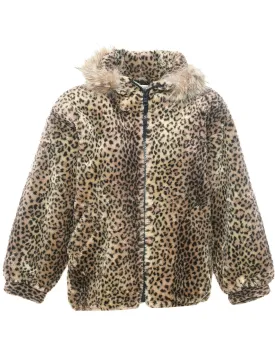 Marvin Richards Faux Fur Coat - M