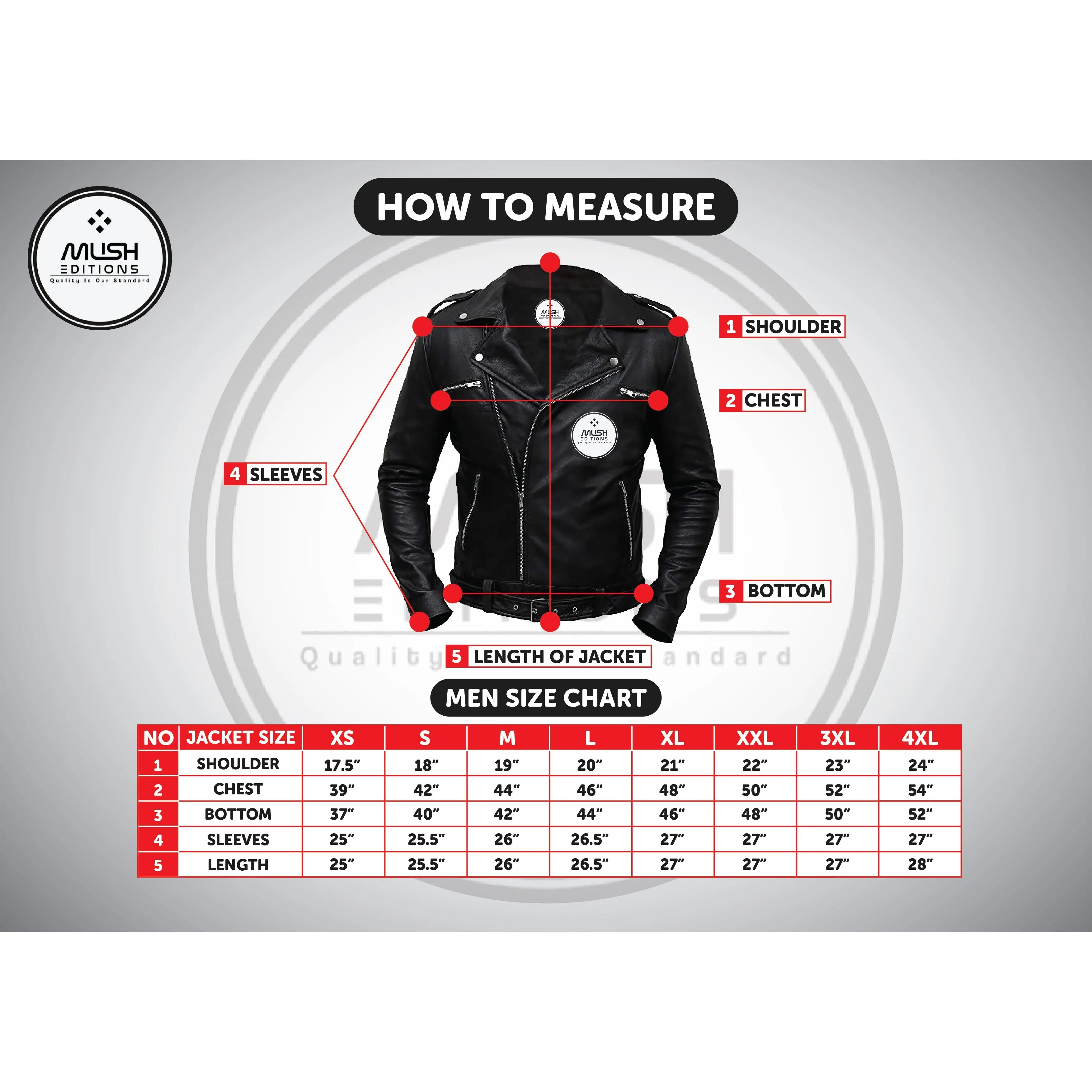 Men’s Genuine Shearling Leather Jacket