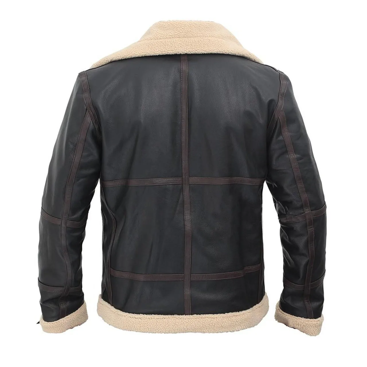 Men’s Genuine Shearling Leather Jacket