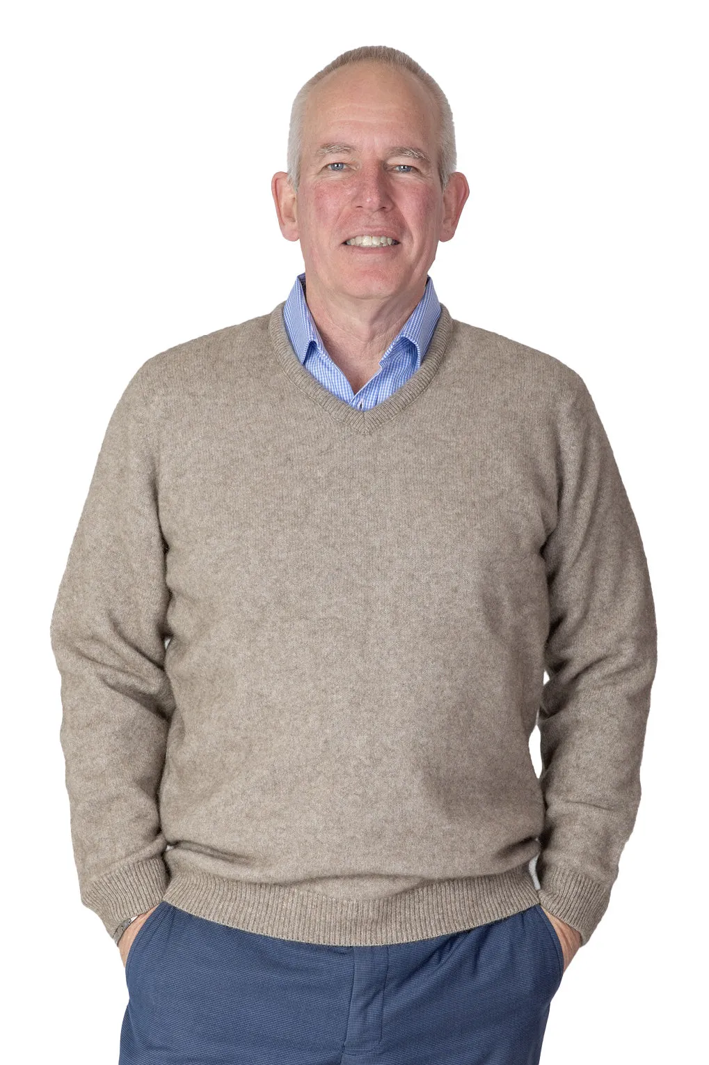Merino Possum V-Neck Jumper