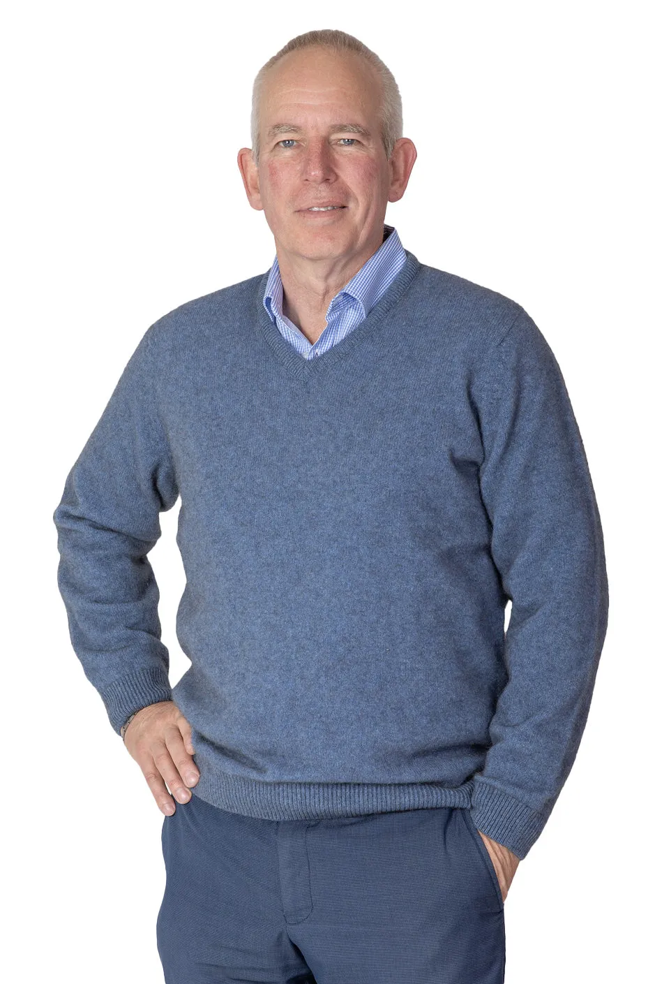 Merino Possum V-Neck Jumper