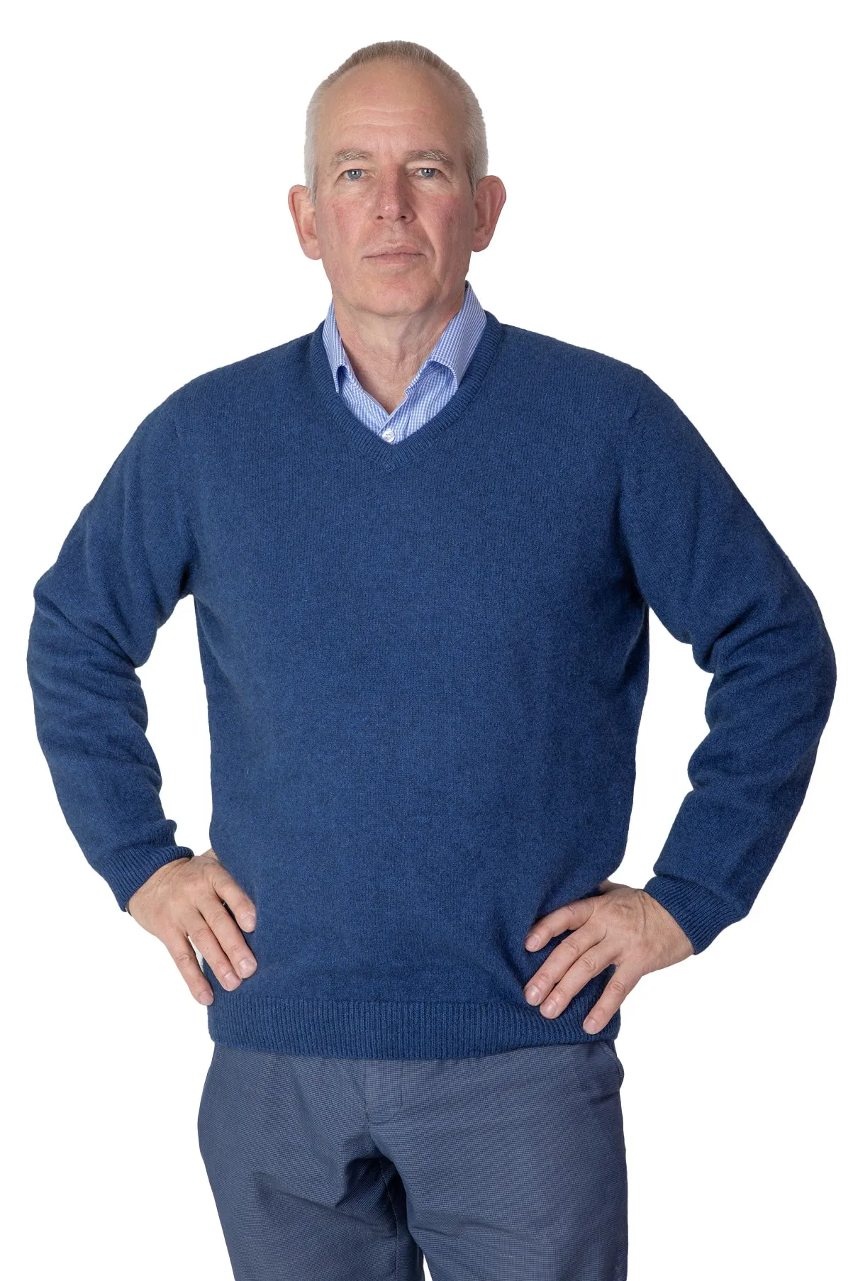 Merino Possum V-Neck Jumper
