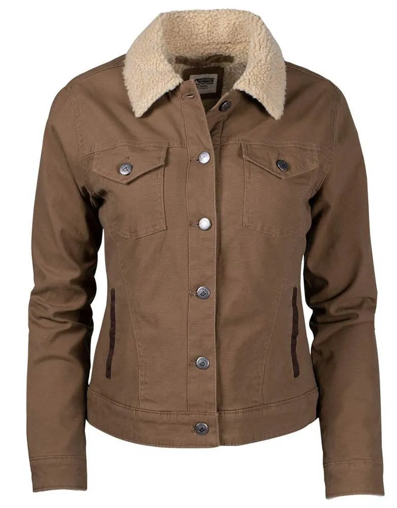 Mountain Khakis Women's Tobacco X-Large Ranch Shearling Faux Leather Jacket