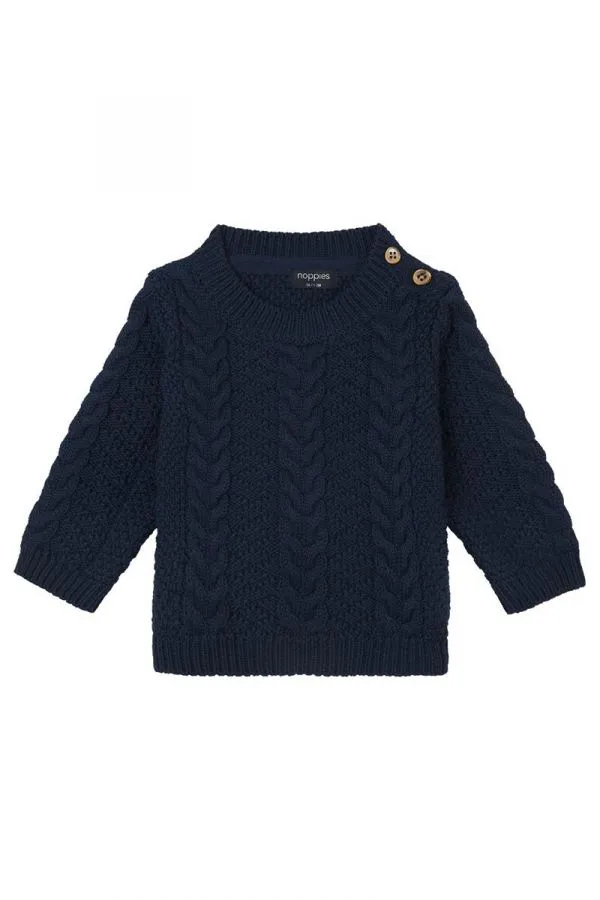 Noppies Long Sleeve Pullover Gascones - Black Iris