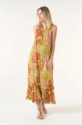 One Season Molly Dress in San Sebastian Terracotta