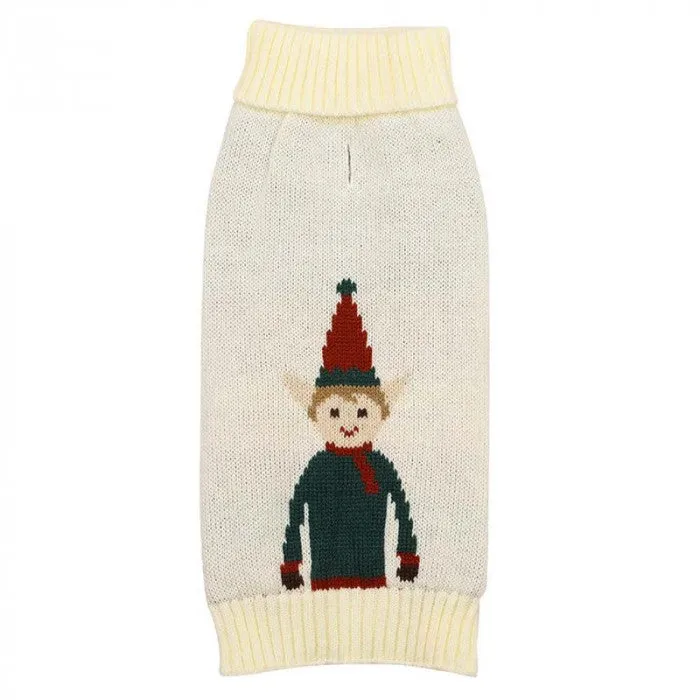 Pet Brands Knitted Elf Jumper for Dogs