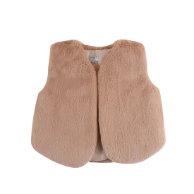 Pimmy Gilet | Cloudy Rose Teddy