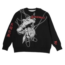 Premium Judgement Chain-Inspired Knit Sweater – Hunter x Hunter Kurapika Design